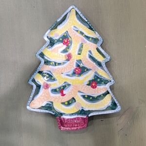 Nathalie Lete + Angele For Anthropolie Christmas Tree Dish